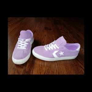 CONVERSE Purple Pink Suede All Stars 6.5